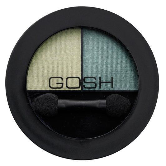 Gosh - Matt Duo Eye Shadow - 005 Green Zone - Highfy.pk