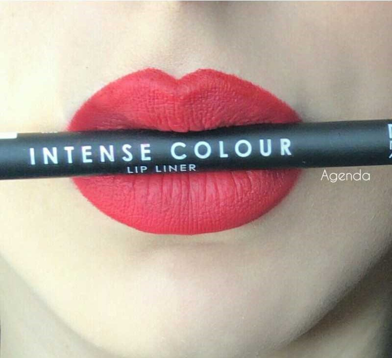 MUA Intense Colour Lipliner – Agenda, Für Präzise Lippenkontur & Als Eyeliner Nutzbar