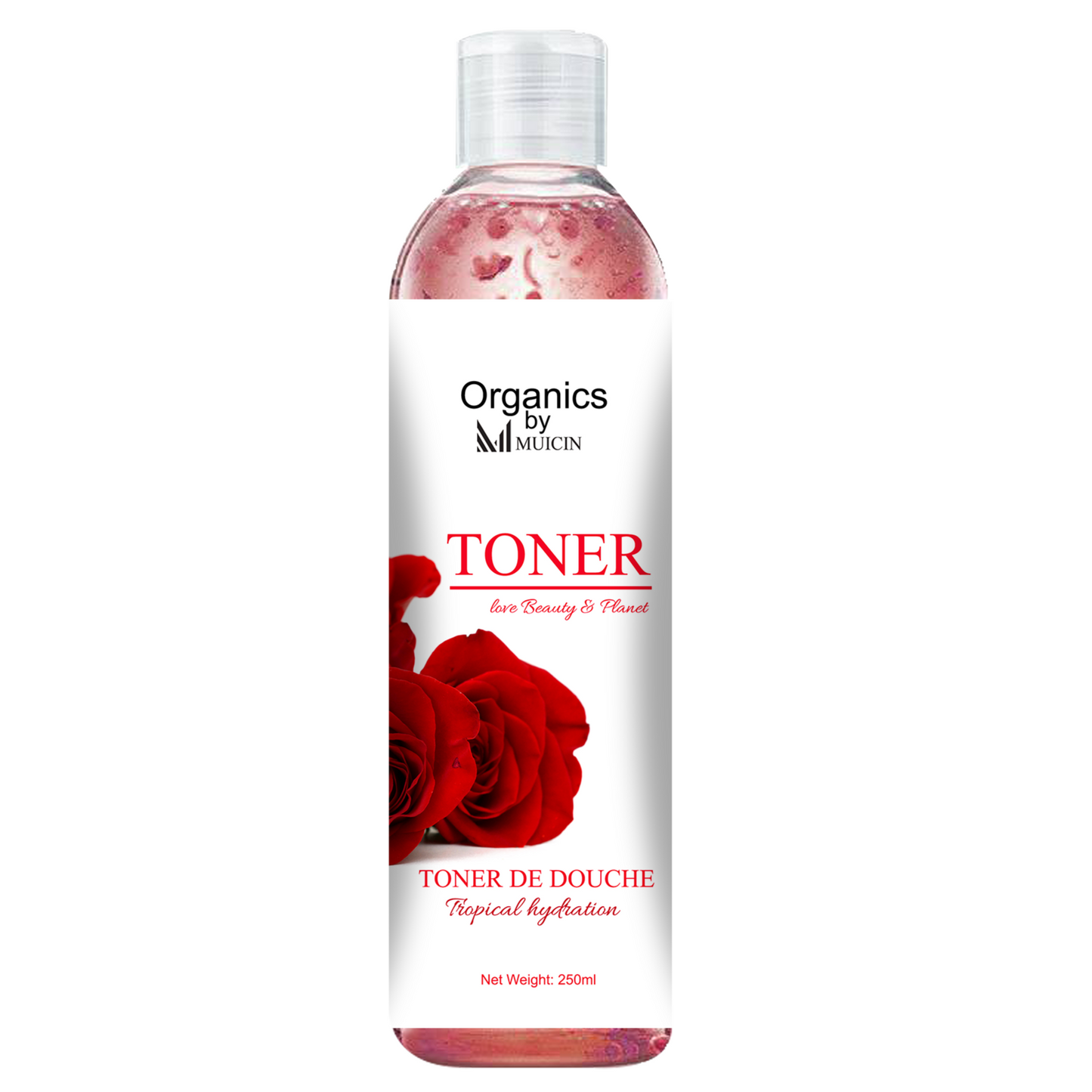 MUICIN - Organic Tropical Hydrating Rose Toner - 250ml