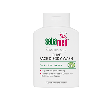 Sebamed Olive Face & Body Wash 200Ml - Highfy.pk
