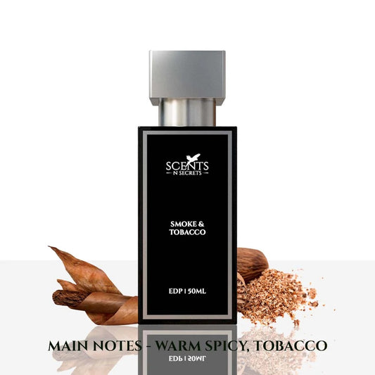Scent N Secrets Smoke & Tobacco | Inspired By Red Tobacco Mancera - Highfy.pk