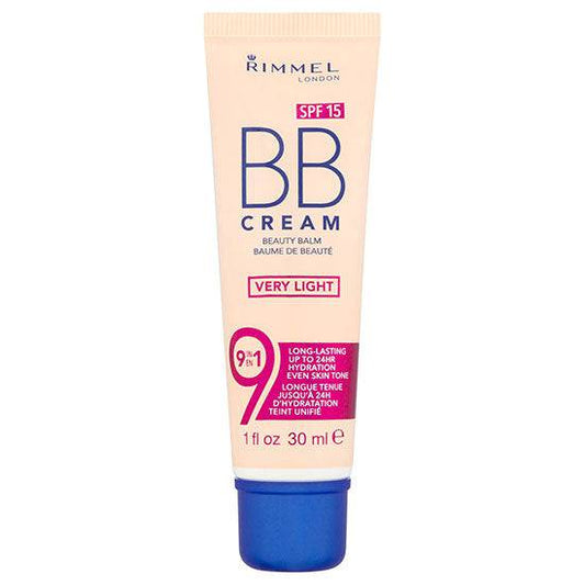 Rimmel Bb Cream Beauty Balm 9 In 1 Very Light 30 Ml - Highfy.pk