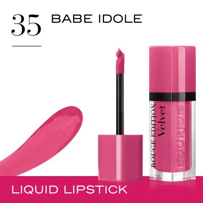 Bourjois Rouge Edition Velvet Lip Gloss 35 Babe Idol 7Ml - Highfy.pk