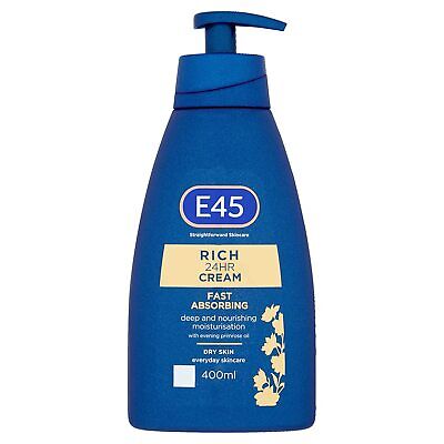 E 45 Daily 24Hr Cream Fast Absorbing Pump 400Ml - Highfy.pk