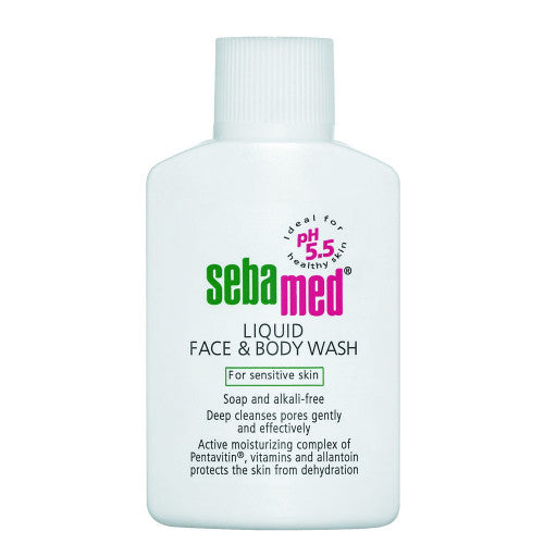 Sebamed Liquid Face & Body Wash 200Ml - Highfy.pk