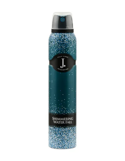 J. Shimmering Water Fall Perfume Body Spray 200Ml