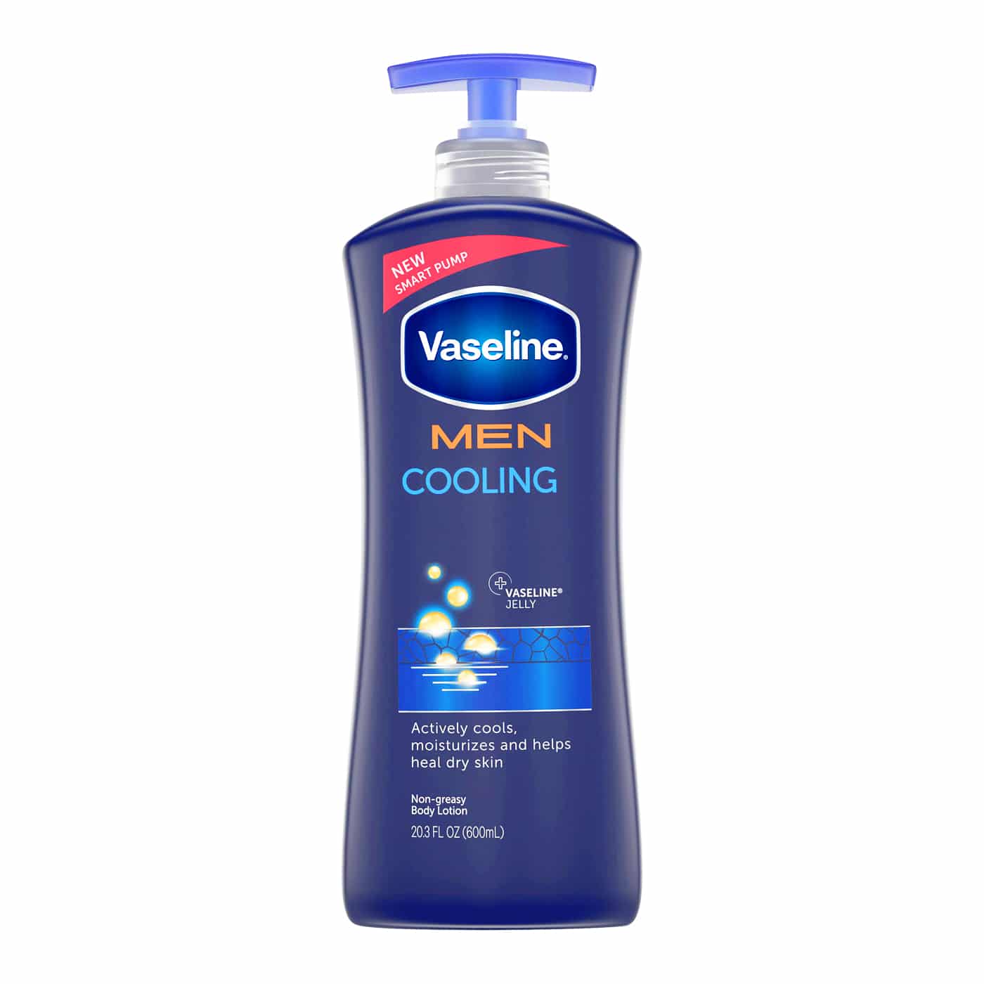 Vaseline Body Lotion Men Cooling 20.3Oz/600Ml (Usa) - Highfy.pk