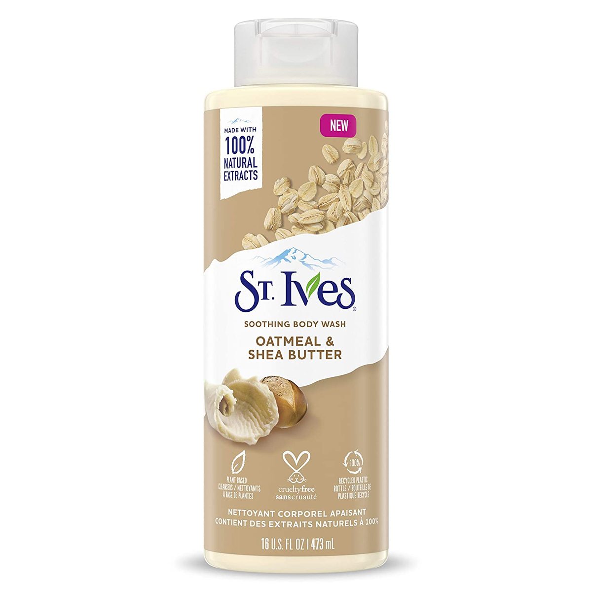 Stives Body Wash Soothing Oatmeal & Shea Butter 16Oz/473Ml - Highfy.pk