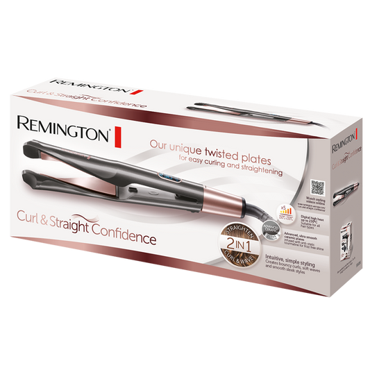 Remington 2 In 1 Curl & Wave Hair Straightener - S6606 - Highfy.pk