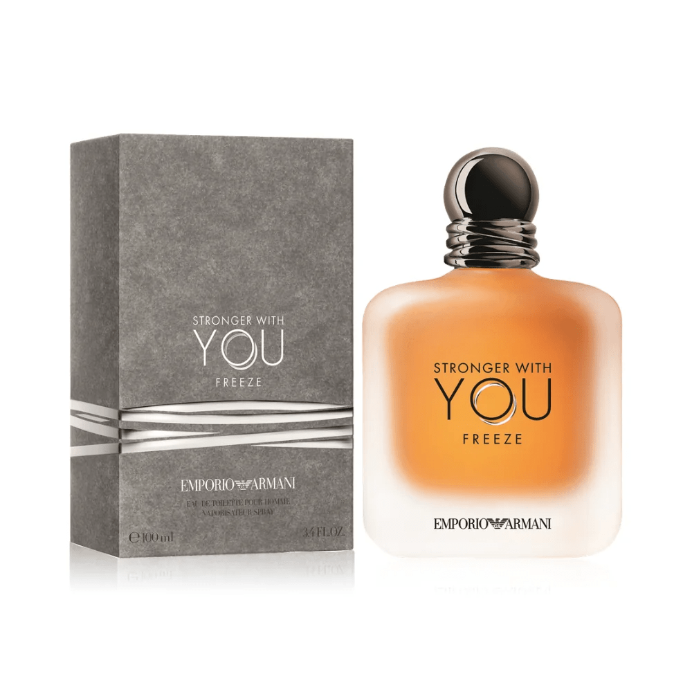 Armani Stronger With You Freeze Men Edt 100Ml - Highfy.pk