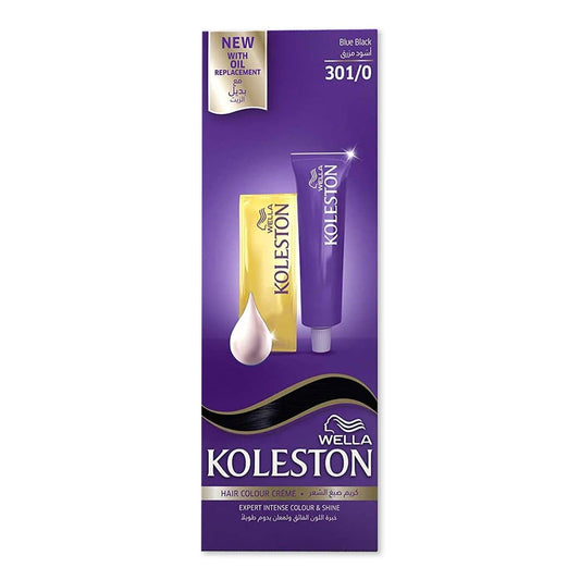 Wella Koleston Hair Colour Cream 301/0 Blue Black - Highfy.pk