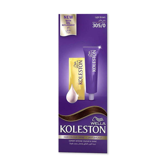 Wella Koleston - Hair Colour Cream 305/0 Light Brown - Highfy.pk