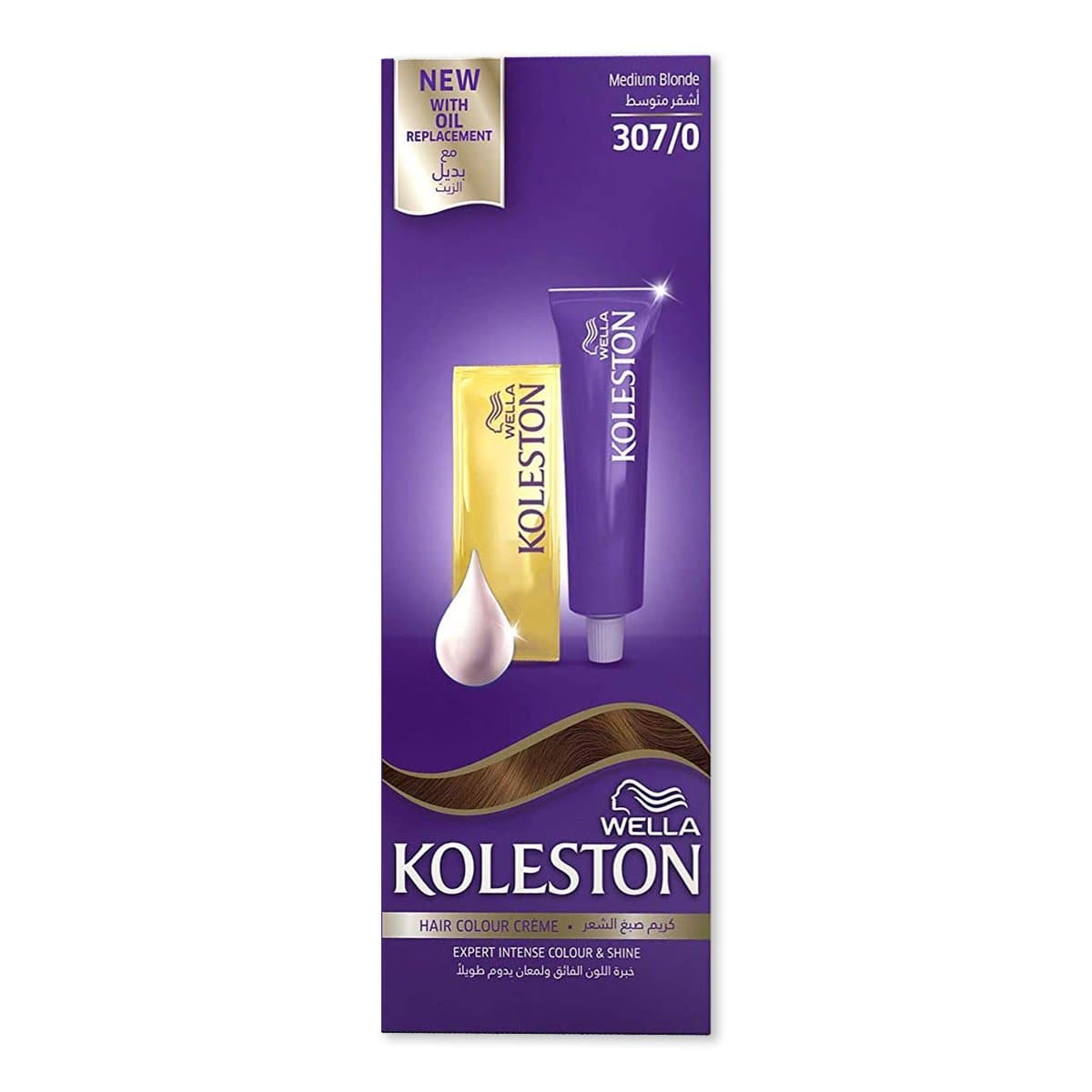 Wella Koleston Semi Kits 306 1 Dark Ash Blonde Apdem - Highfy.pk