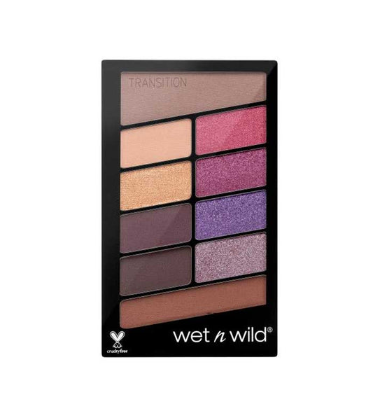Wet N Wild Color Icon Eyeshadow 10-Pan Pa - Vi Purple - Highfy.pk